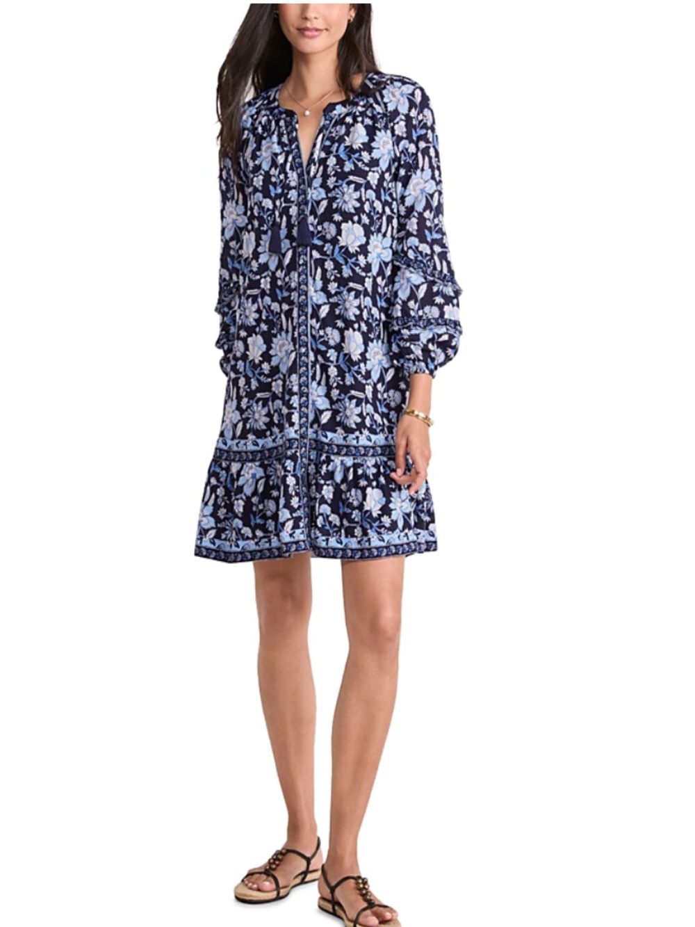 Vineyard Vines Vineyard Tile Print Shirt Dress